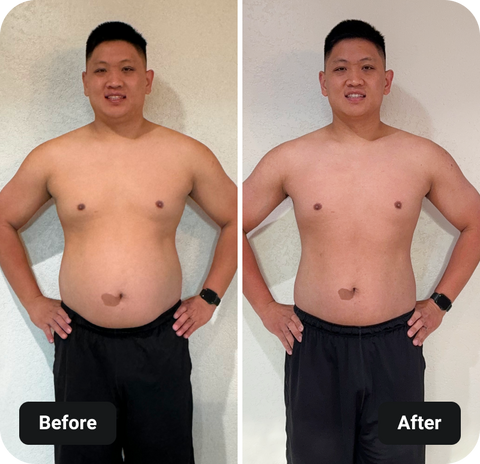 BODi Lava before and after results