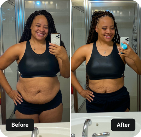 BODi Lava before and after results