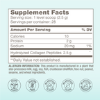 Collagen supplement facts