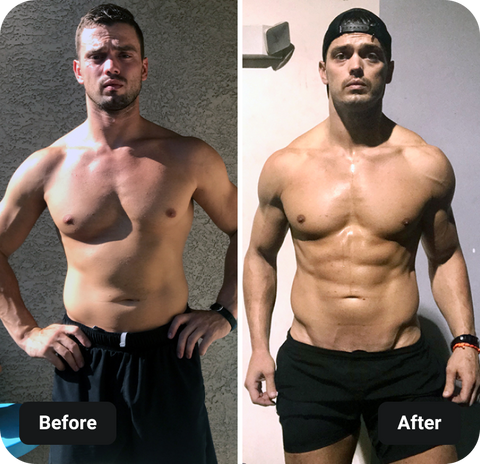 Morning Meltdown 100 before and after results
