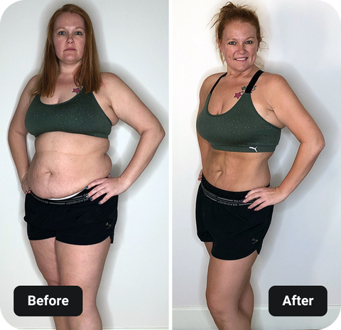 Morning Meltdown 100 before and after results