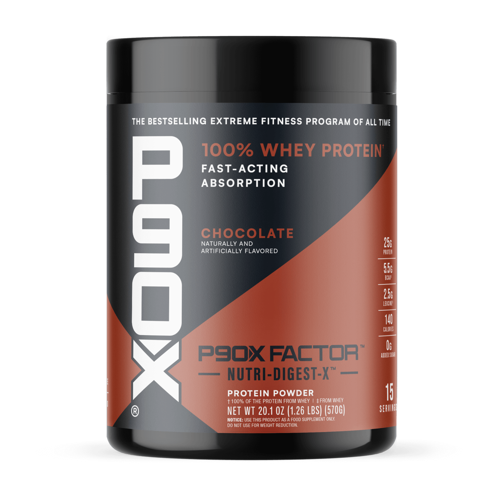 P90X Whey Protein Chocolate 15 Servings